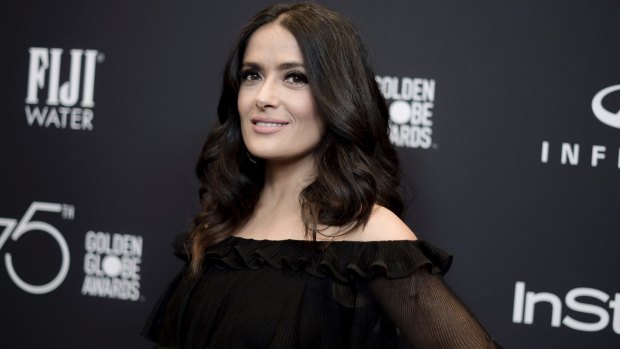 Salma Hayek says that working with Harvey Weinstein forced her to put a full-frontal nude sex scene in her film, Frida.