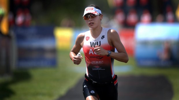 Michelle Wu launched a new triathlon event in Canberra.