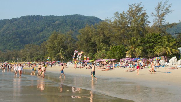 Patong Beach, a popular tourist beach, will introduce the smoking ban in November.