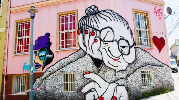 Valparaiso street art.