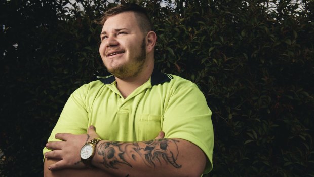 New life: Brodie Scarsi has turned his life around with help from the PCYC's program. 

