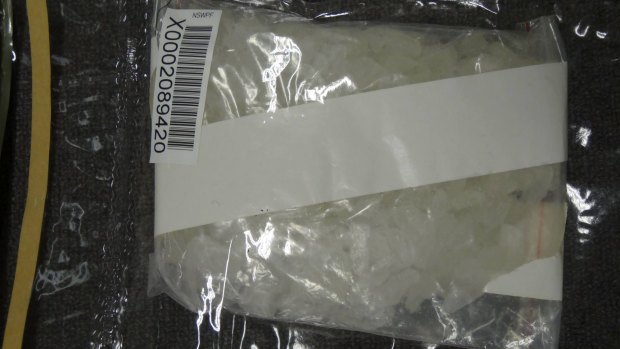 Police seized $2 million worth of the drug ice.
