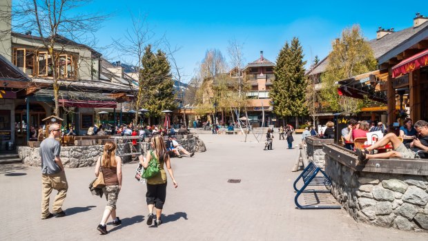 Whistler is also known as ''Whistralia'' for the large number of Australians who work there during the ski season.