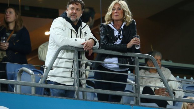 Russell Crowe and Julie Burgess have long denied speculation they are dating.