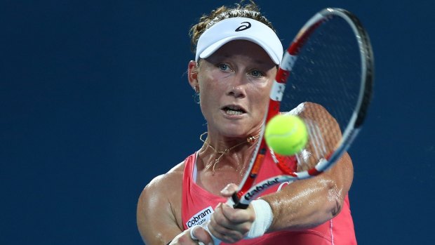 Sam Stosur says Queensland's heat and humidity could work in her favour at the Brisbane International.