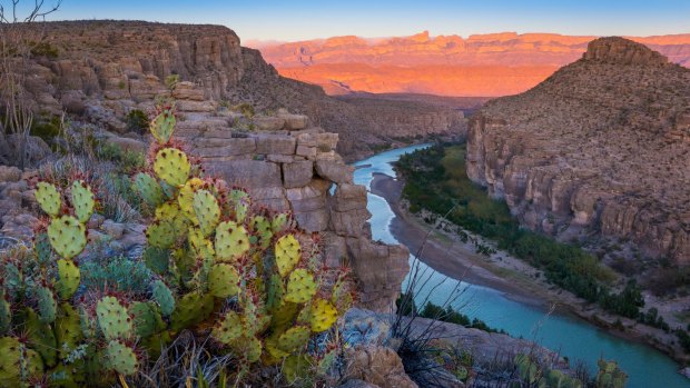 Big Bend National Park in Texas is the largest protected area of Chihuahuan Desert.