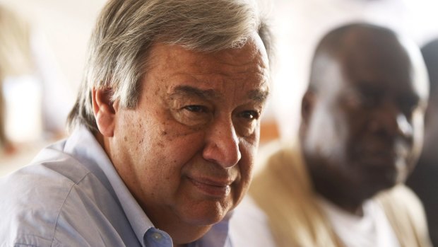 Former UN high commissioner for refugees Antonio Guterres is one of 12 candidates for the top job at the UN.