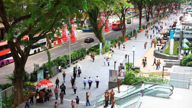 Orchard Road - which city is it in?