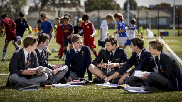Brighton Grammar School has adopted sports coaching techniques to help year 12 students VCE perfomances.