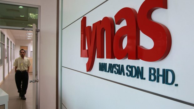 Lynas has been hit by the downturn in rare earths prices as it is seeking to ramp up production at its Malaysian processing facility.