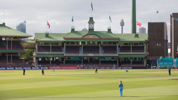 Hallowed ground: The SCG.