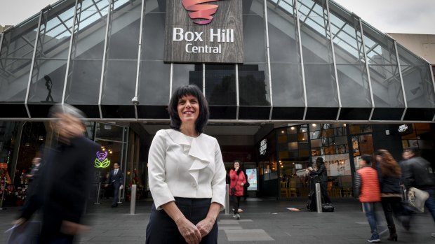 The Liberal Party's Chisholm candidate Julia Banks. 