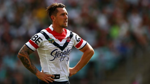 Banned: Mitchell Pearce.