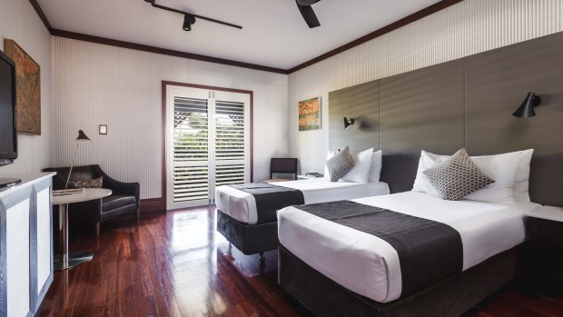 A room at Cable Beach Club Resort & Spa.