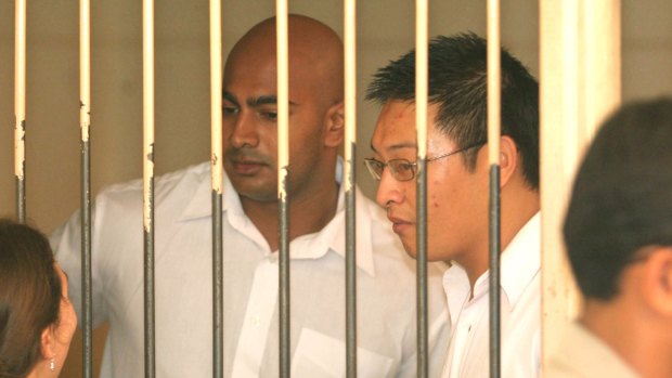 Executed Bali nine members Myuran Sukumaran and Andrew Chan in 2015.