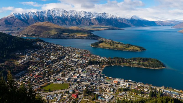 Queenstown, New Zealand. Although New Zealand currently has high COVID-19 cases per capita, it remains one of the safest countries for Australians to visit.