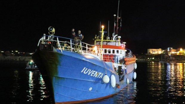 The German NGO migrant rescue boat has been put under preventive seizure as Italian authorities investigate what they suspected could be aiding people smuggling.