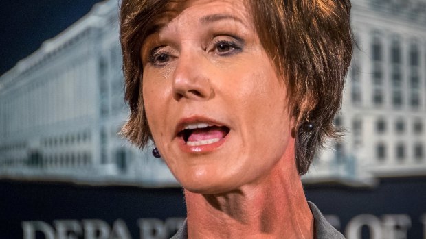 Wants to testify: Former acting Attorney-General Sally Yates