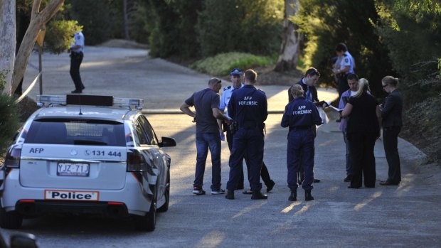 Police attend suspected homicide in Calwell.