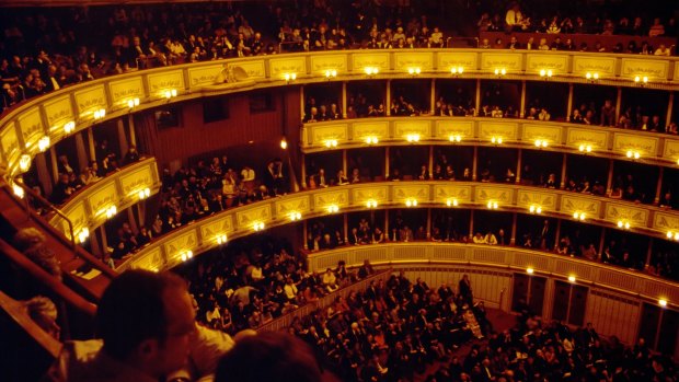 City of music: The Vienna Opera House.
