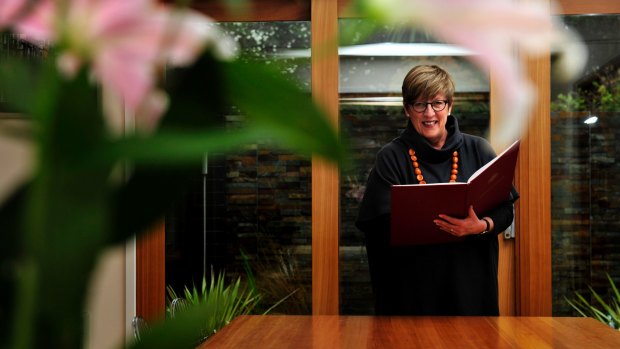 Civil marriage celebrant Judy Aulich is working with same-sex couples. 