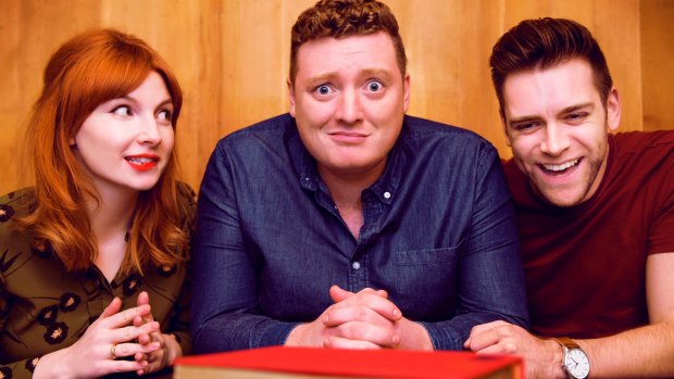 Alice Levine, Jamie Morton and James Cooper will bring their podcast <i>My Dad Wrote A Porno</i> to Australia for a series of live performances.