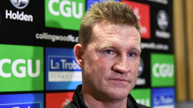 Collingwood's Nathan Buckley is taking a relaxed approach to speculation about his coaching future. 