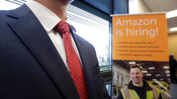 Amazon is recruiting thousands of people around the world with engineering and business degrees for high-paying jobs.