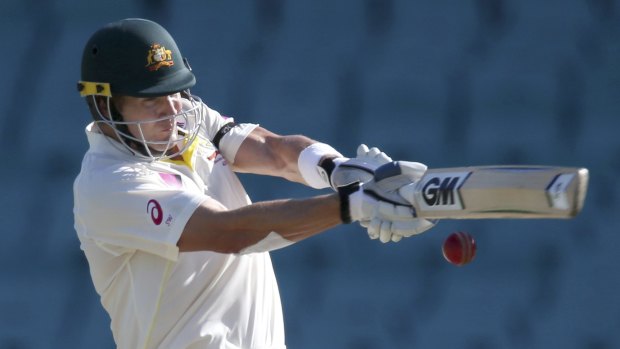 Century chance: Shane Watson.