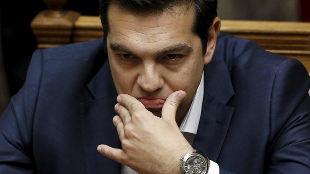 Greece's Prime Minister Alexis Tsipras earlier this month.
