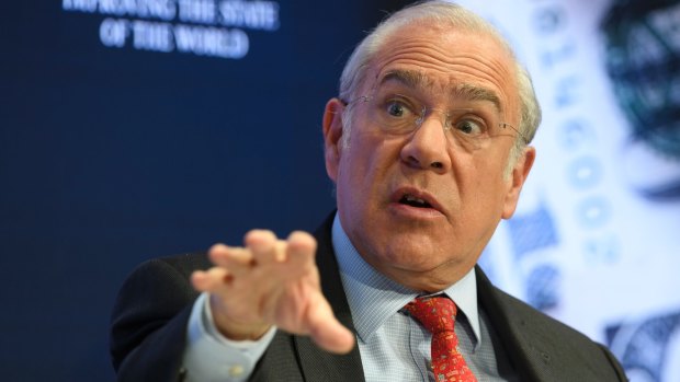 OECD's Angel Gurria says governments need to 'strike the right balance between maintaining a competitive tax system and ensuring they continue to raise the revenues'.
