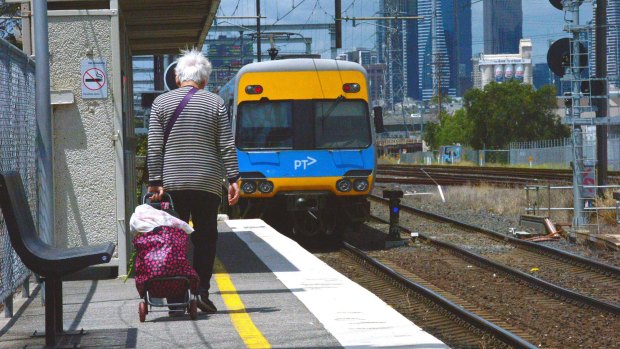 A Melbourne councillor believes South Kensington station should be moved to Kensington's main residential area.