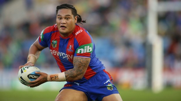 Raiders target: The Newcastle Knights are set to release Joey Leilua.