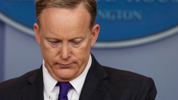 White House press secretary Sean Spicer has not escaped the media's scrutiny. 
