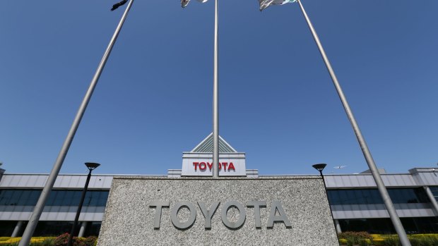 The Toyota plant in Altona.