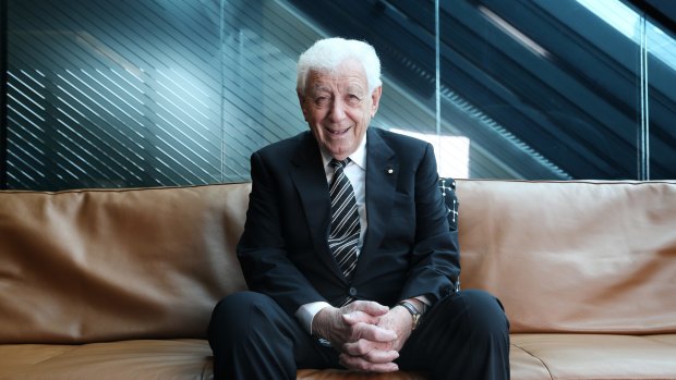Frank Lowy: "The company is now so well positioned for future success so I can stand down and feel very satisfied and comfortable about it."