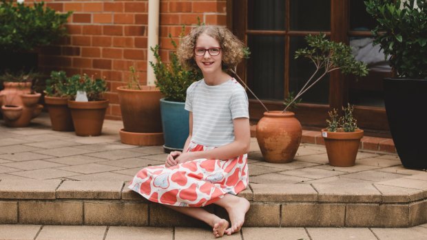 'I was very lucky to get a transplant when I did', a now 10-year-old Cordelia says.