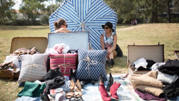The suitcase rummage is back as part of the 2017 Art, Not Apart festival.