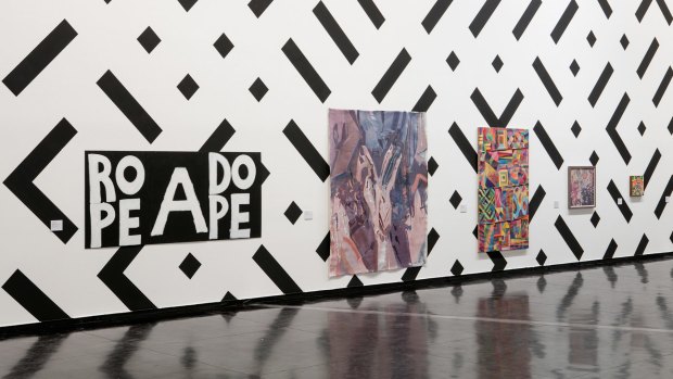 Controversial: Installation view of the <i>Painting. More Painting</i> exhibition at the Australia Centre for Contemporary Art.