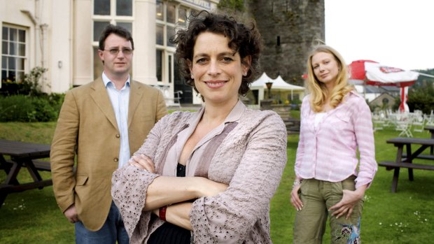 Alex Polizzi (centre) in <i>The Hotel Inspector</i>. In the end the show is about making guests feel cherished.

