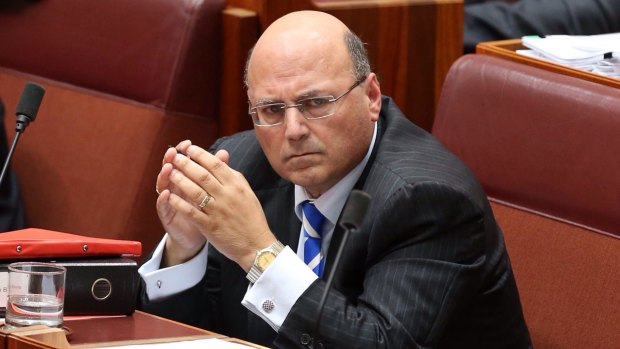 Senator Arthur Sinodinos was honorary treasurer of the NSW Liberals when the unlawful donations were made.