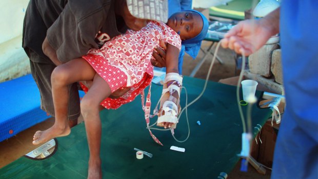 Haiti struggled to contain the cholera epidemic in 2010. 