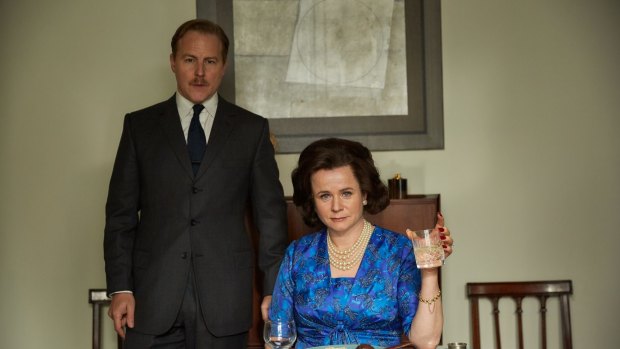 Samuel West and Emily Watson in On Chesil Beach.