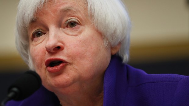 Janet Yellen said the US central bank was close to lifting interest rates as the economy continued to strengthen.