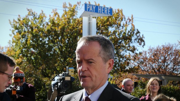 Opposition Leader Bill Shorten. 