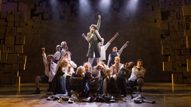 The Royal Shakespeare Company's production of "Matilda The Musical" is on at the Cambridge Theatre in Seven Dials.