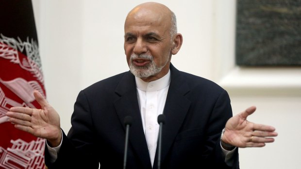 "The government ... cannot and will not bomb its own citizens": Afghanistan's President Ashraf Ghani.