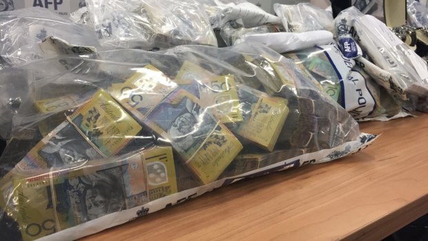 Police seized $1 million from a safe deposit box during the Plutus raids.