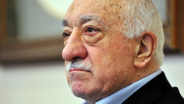 Islamic cleric Fethullah Gulen at home in Pennsylvania. 