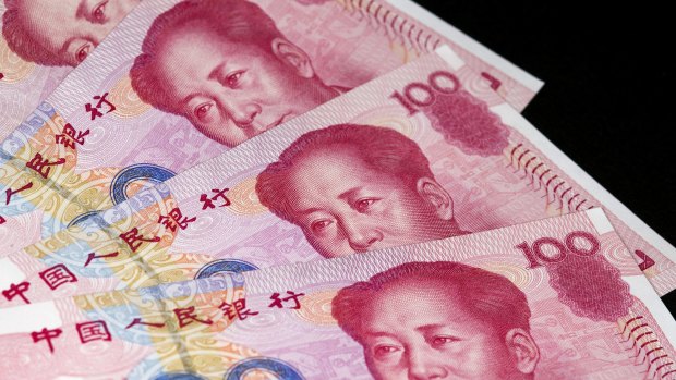 Goldman Sachs on Monday sharply cut its forecast for the yuan for this year and next.